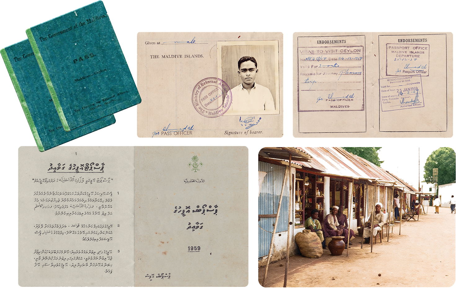 The Maldivian Pass and life in 1950s Malé