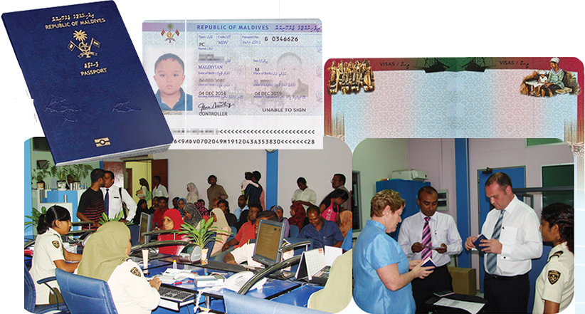 First electronic passport and ID card