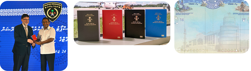 Second-generation passport books and visa pages
