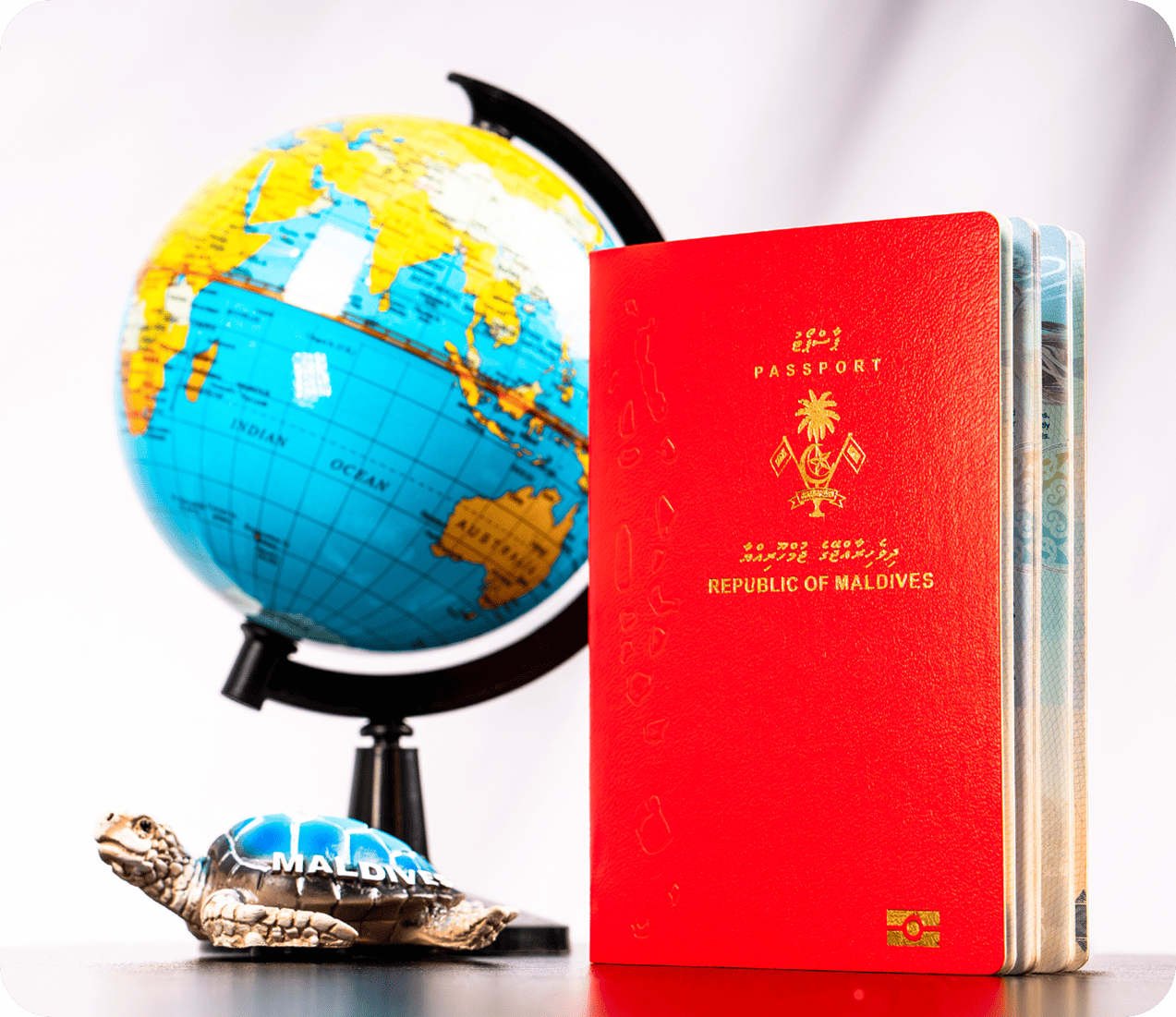 The Maldivian passport